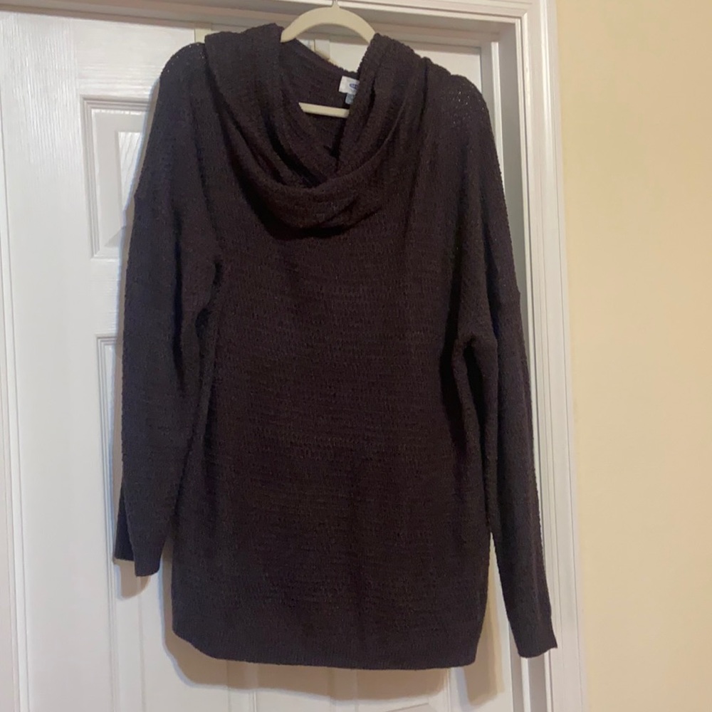 Dark Gray, Old Navy, Cowl neck sweater !!